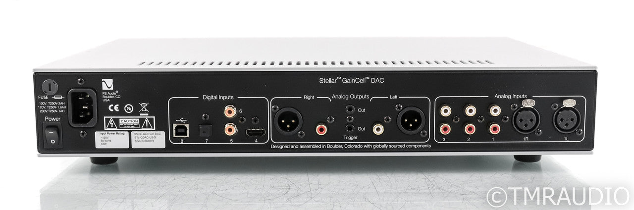 PS Audio Stellar Gain Cell DAC; D/A Converter; Silver (Unused / Mint)