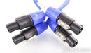 REL Bassline Blue Line Array Connectors; 0.5m Pair Subwoofer Cables (Open Box)