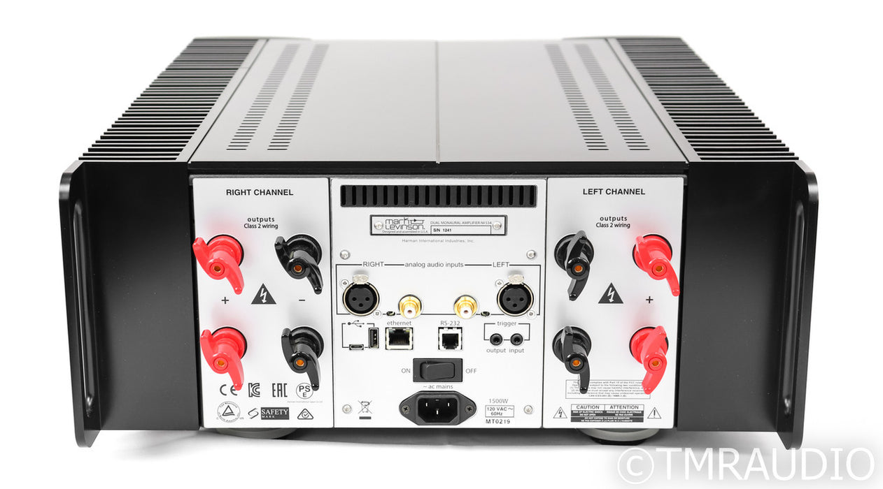 Mark Levinson No. 534 Stereo Power Amplifier; No.534