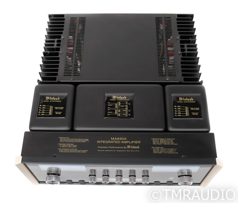 McIntosh MA8900 Stereo Integrated Amplifier; DAC; MM / MC. Phono; Remote