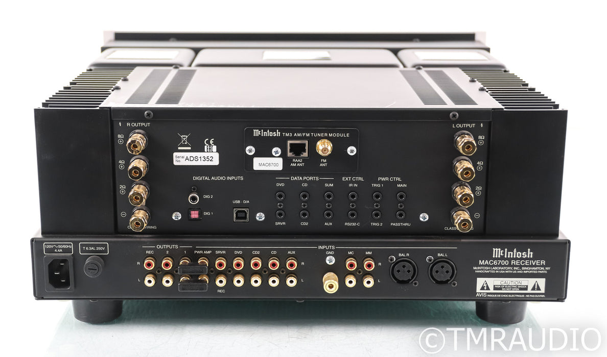 McIntosh MAC6700 Stereo Receiver; Remote; DAC; MM / MC Phono