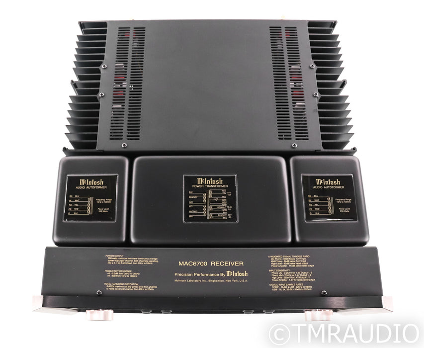 McIntosh MAC6700 Stereo Integrated Amplifier; MAC-7600; USB; Remote