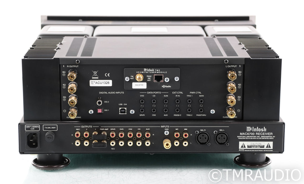 McIntosh MAC6700 Stereo Integrated Amplifier; MAC-7600; USB; Remote