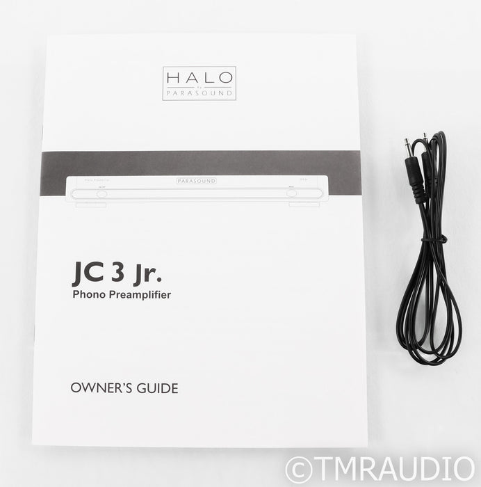 Parasound JC3 Jr. MM / MC Phono Preamplifier; Black; John Curl