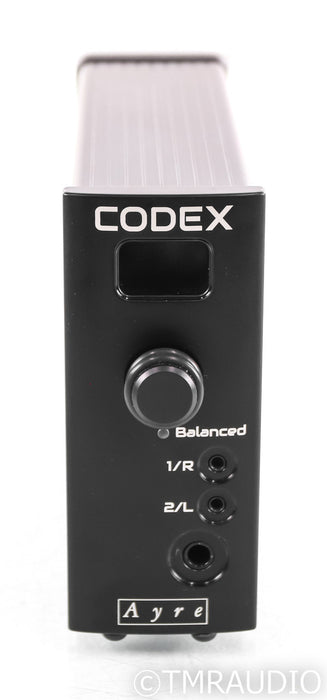 Ayre Codex Headphone Amplifier / DAC; D/A Converter; Black