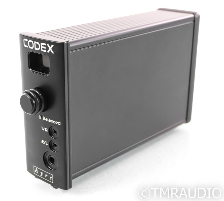 Ayre Codex Headphone Amplifier / DAC; D/A Converter; Black