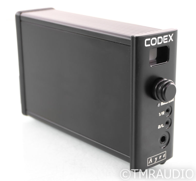 Ayre Codex Headphone Amplifier / DAC; D/A Converter; Black