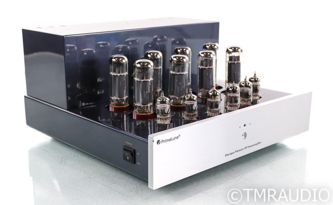PrimaLuna DiaLogue Premium HP Stereo Tube Power Amplifier; Silver