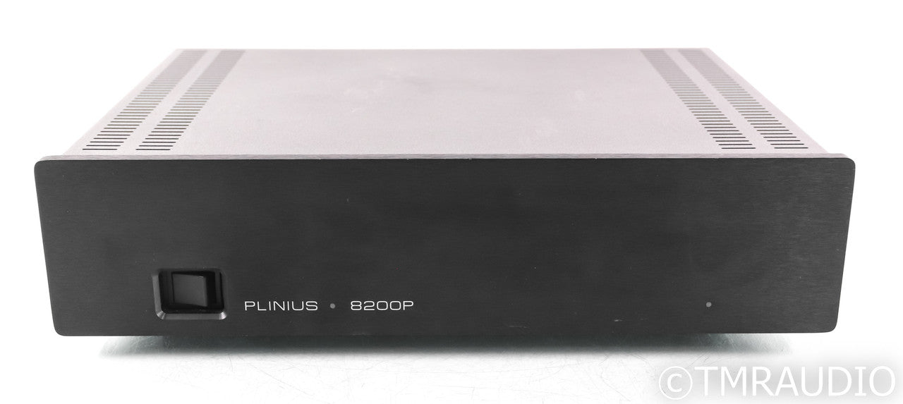 Plinius 8200P MkII Stereo Power Amplifier; 8200-P; Mk 2; Black