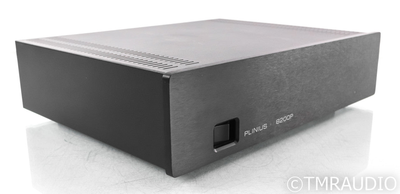 Plinius 8200P MkII Stereo Power Amplifier; 8200-P; Mk 2; Black