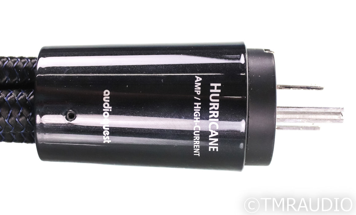 AudioQuest Hurricane High Current Power Cable; 1m AC Cord; 72v DBS (Open Box)