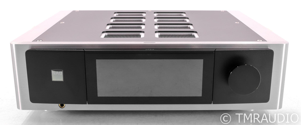 NAD M33 Stereo Integrated Amplifier; Masters; Remote; BluOS Streaming; MM Phono