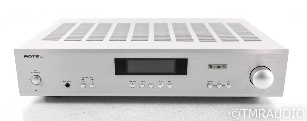 Rotel A11 Tribute Stereo Integrated Amplifier; A-11; Remote (Open Box)