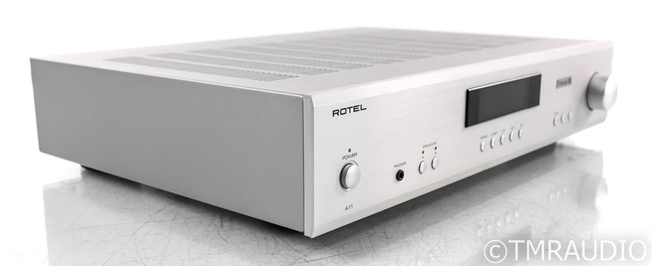 Rotel A11 Tribute Stereo Integrated Amplifier; A-11; Remote (Open Box)