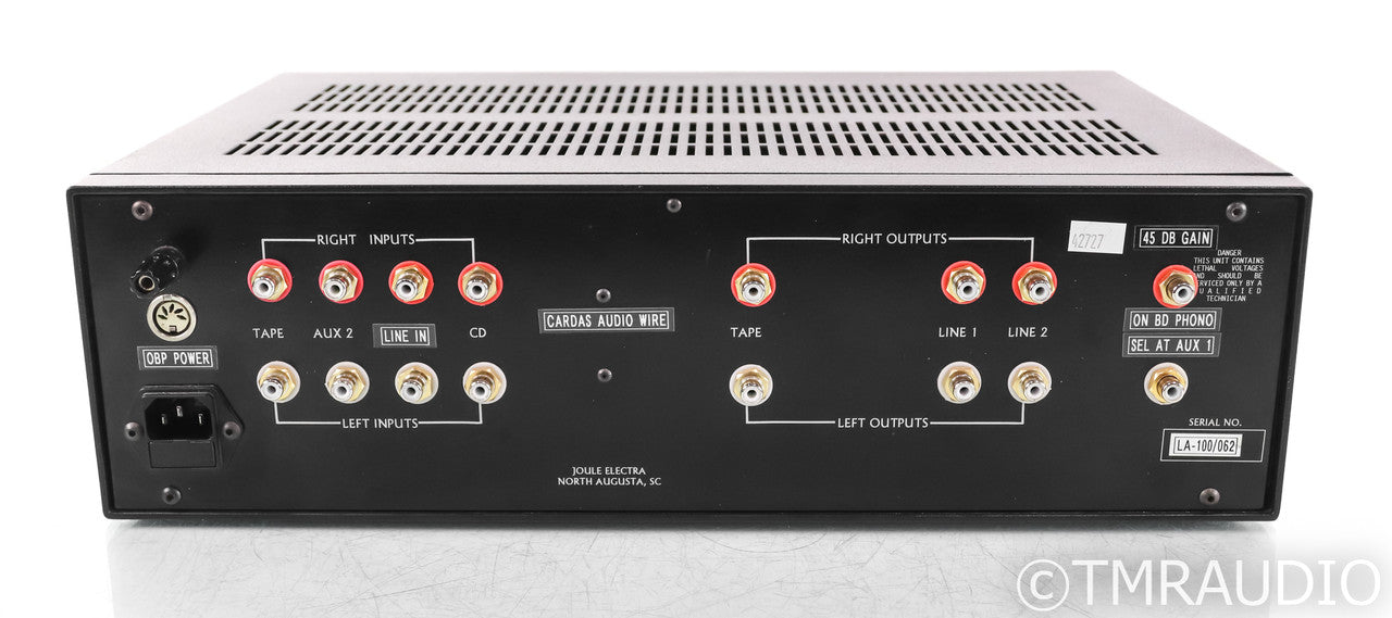 Joule Electra LA-100 Stereo Tube Preamplifier; Black; LA100; MM Phono