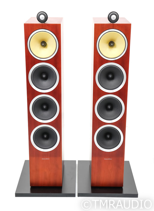 B&W CM10 S2 Floorstanding Speakers; Rosewood Pair