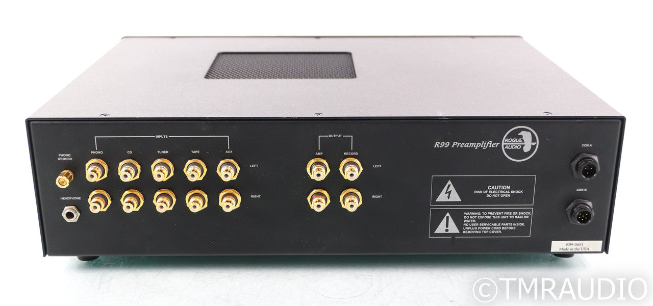 Rogue Audio Magnum 99 Stereo Tube Preamplifier; Ninety-Nine; Black