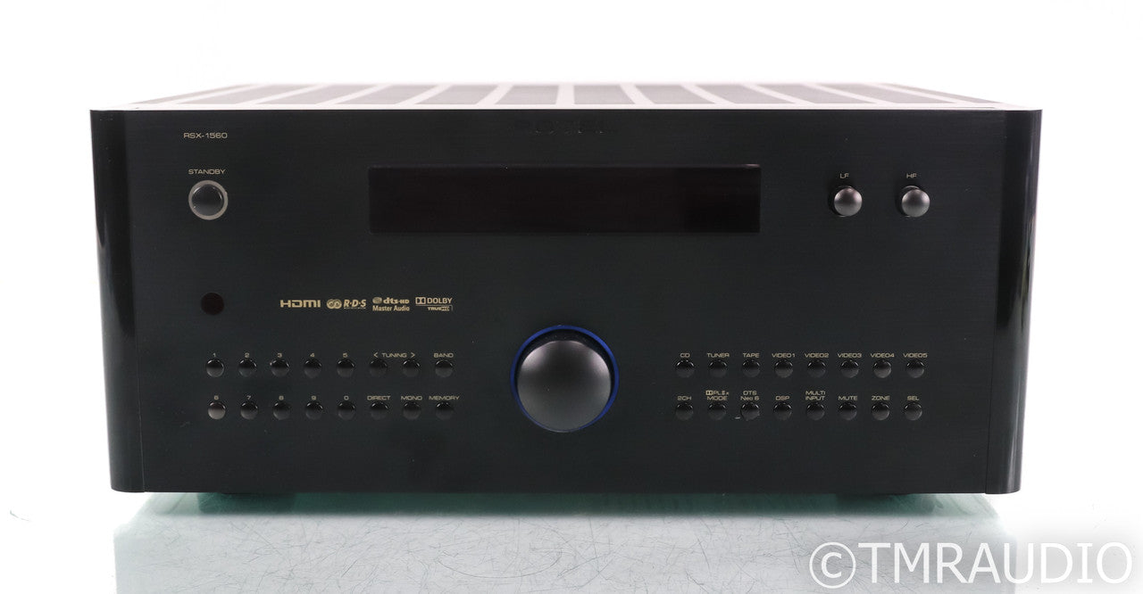 Rotel RSX-1560 7.1 Channel Receiver; RSX1560 (No Remote)