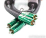 AudioQuest Earth RCA Cables; 0.5m Pair Interconnects; 72v DBS