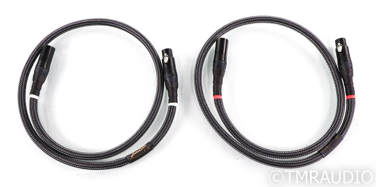 Dana Cable Diamond MkII XLR Cables; 1m Pair Balanced Interconnects