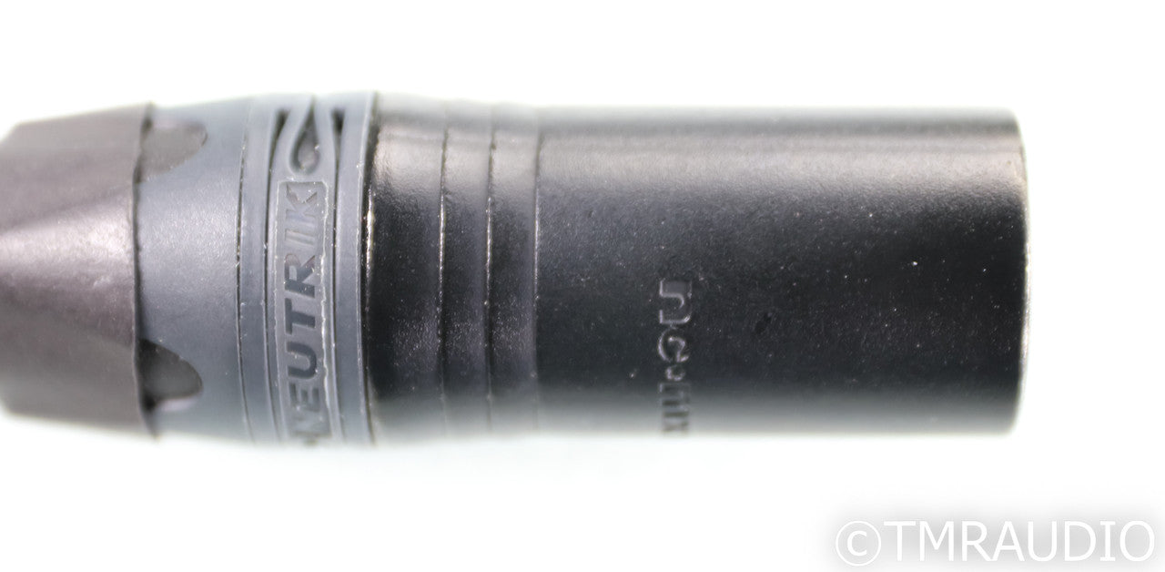 Dana Cable Diamond MkII XLR Cables; 1m Pair Balanced Interconnects
