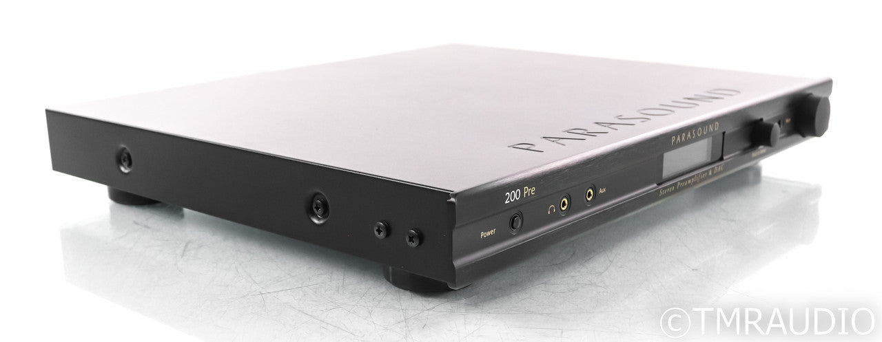 Parasound NewClassic 200 Pre Stereo Preamplifier; DAC; MM / MC Phono; Remote