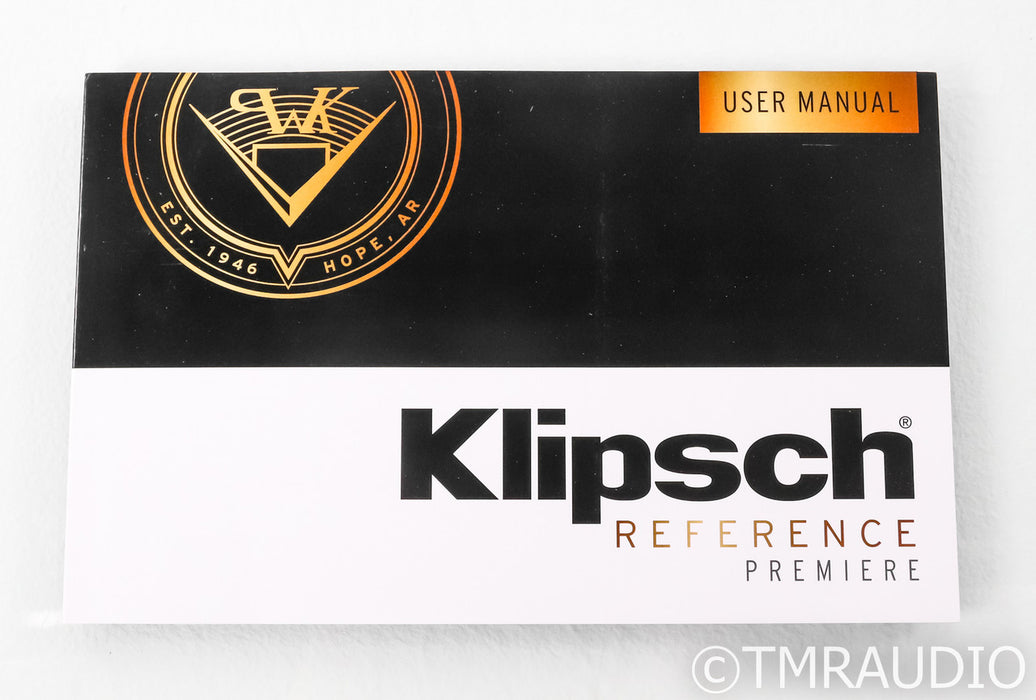 Klipsch RP-600M Bookshelf Speakers; Walnut Pair; RP600M