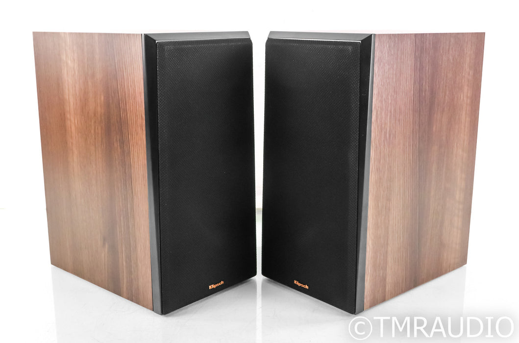Klipsch RP-600M Bookshelf Speakers; Walnut Pair; RP600M