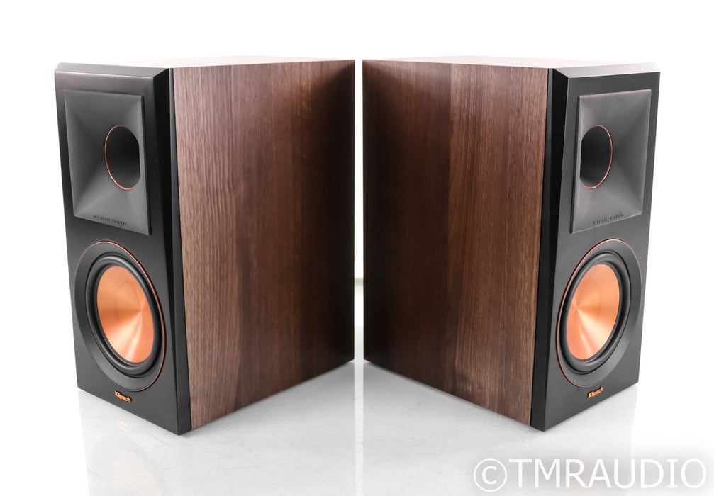 Klipsch RP-600M Bookshelf Speakers; Walnut Pair; RP600M