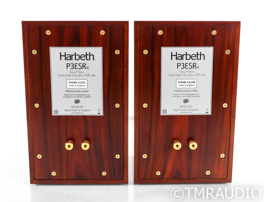 Harbeth P3ESR SE Bookshelf Speakers; Rosewood Pair; P3ESRSE
