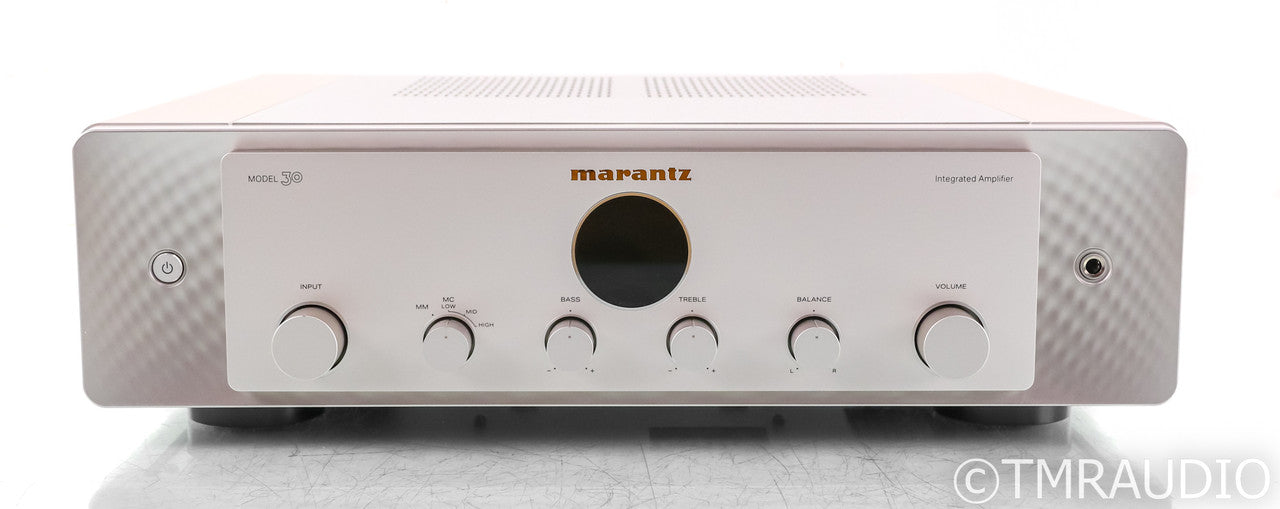 Marantz Model 30 Stereo Integrated Amplifier; Silver; Remote
