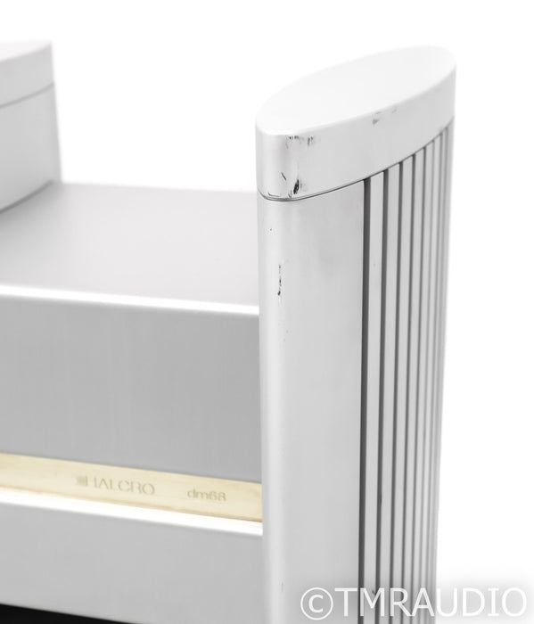 Halcro DM68 Monoblock Amplifiers; DM-68; Silver Pair