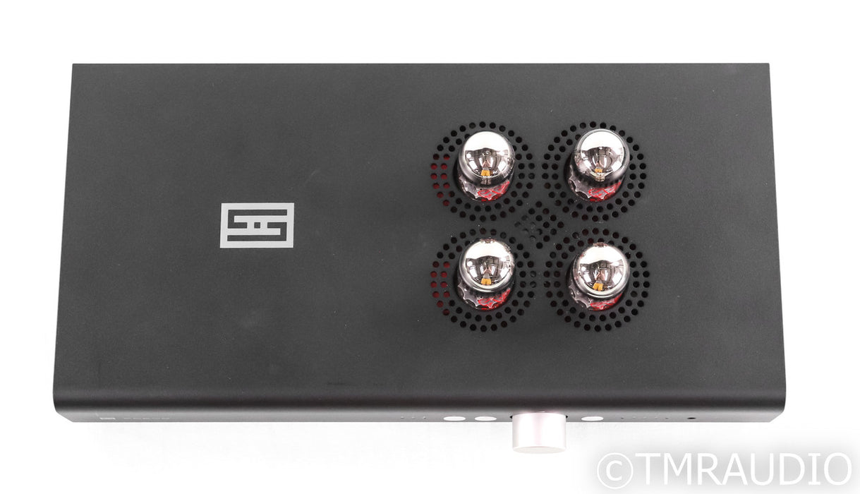 Schiit Freya+ Stereo Tube Hybrid Preamplifier; Black; Remote
