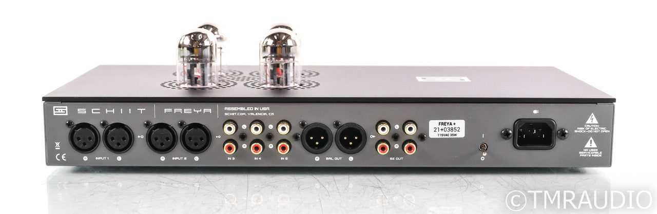 Schiit Freya+ Stereo Tube Hybrid Preamplifier; Black; Remote