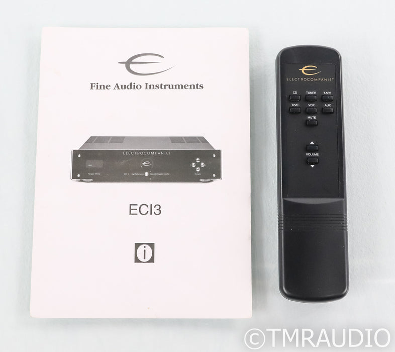 Electrocompaniet ECI 3 Stereo Integrated Amplifier; ECI3; Remote
