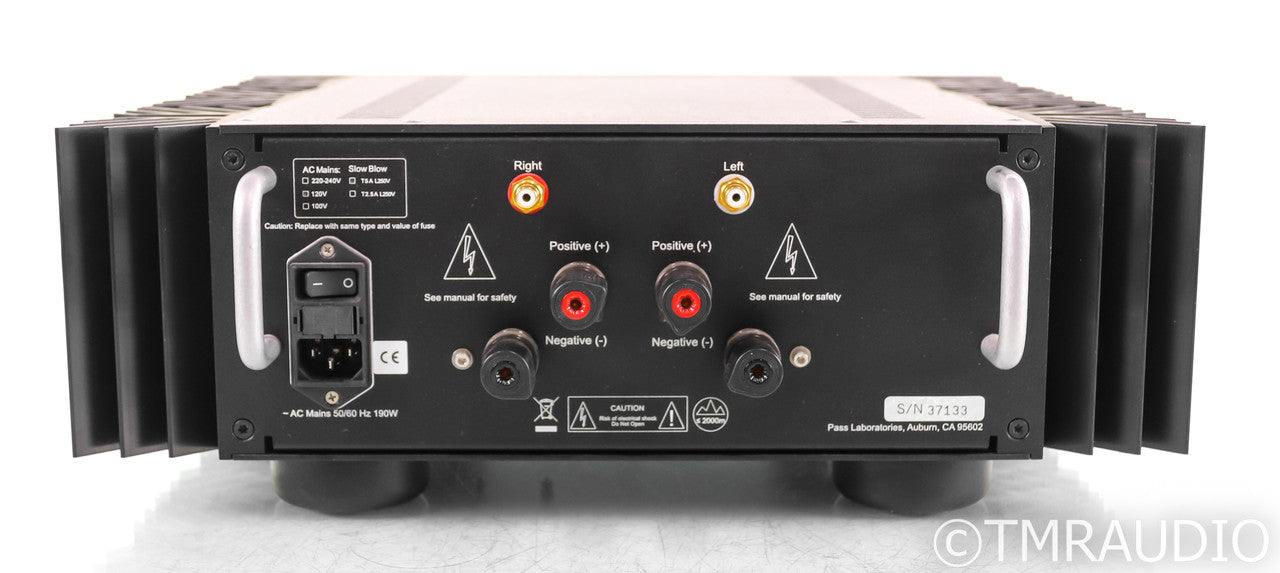 Pass Labs XA25 Stereo Power Amplifier; XA-25; Silver