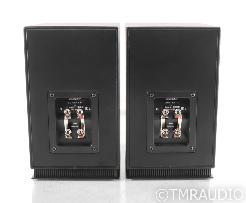 Sonus Faber Lumina II Bookshelf Speakers; Walnut Pair