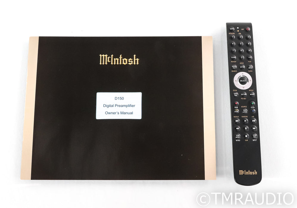 McIntosh D150 DAC; D/A Converter; D-150; Remote