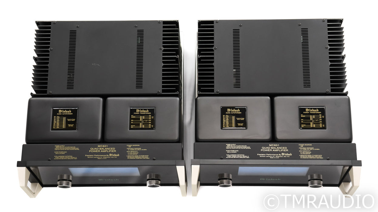 McIntosh MC601 Mono Power Amplifier; MC-601; Pair
