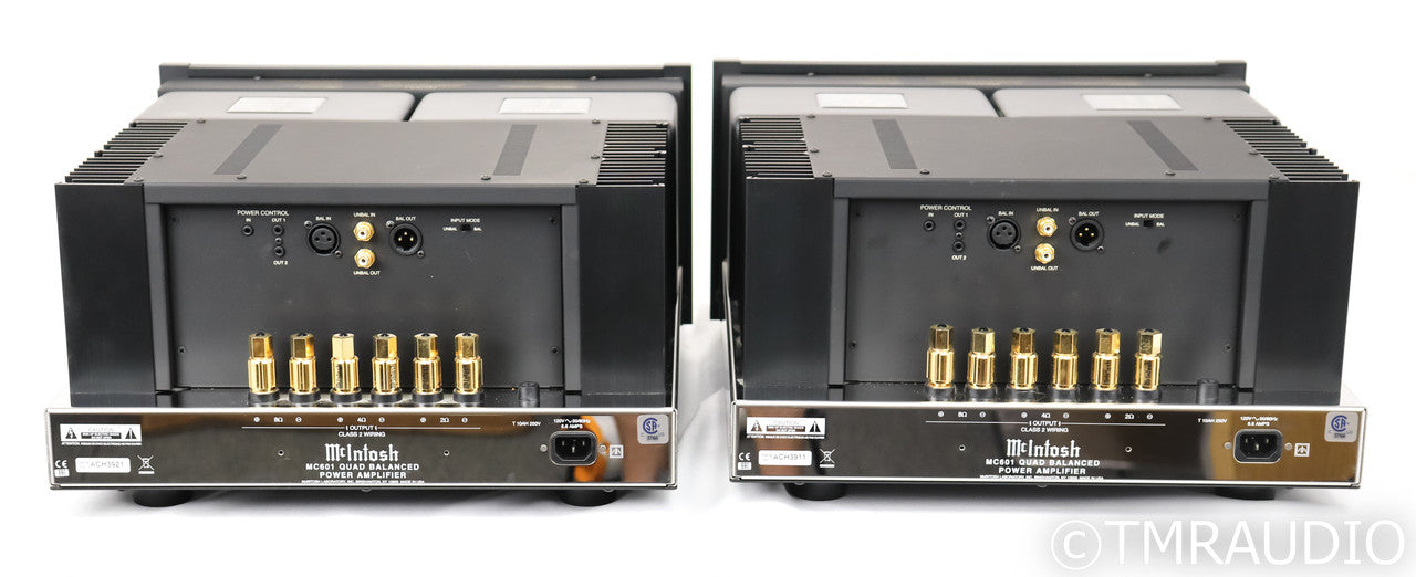 McIntosh MC601 Mono Power Amplifier; MC-601; Pair