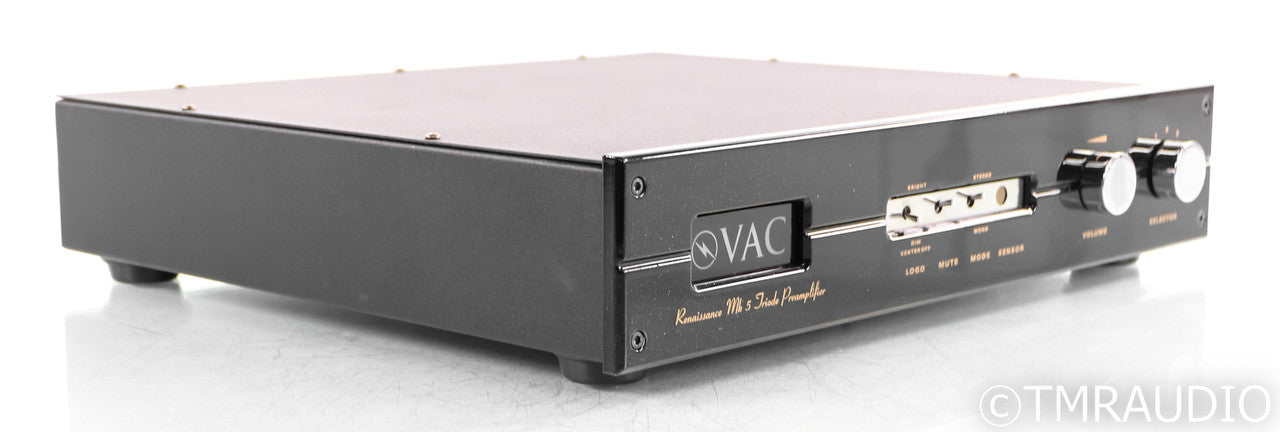 VAC Rennaissance Mk 5 Stereo Tube Preamplifier; Remote; MM / MC Phono
