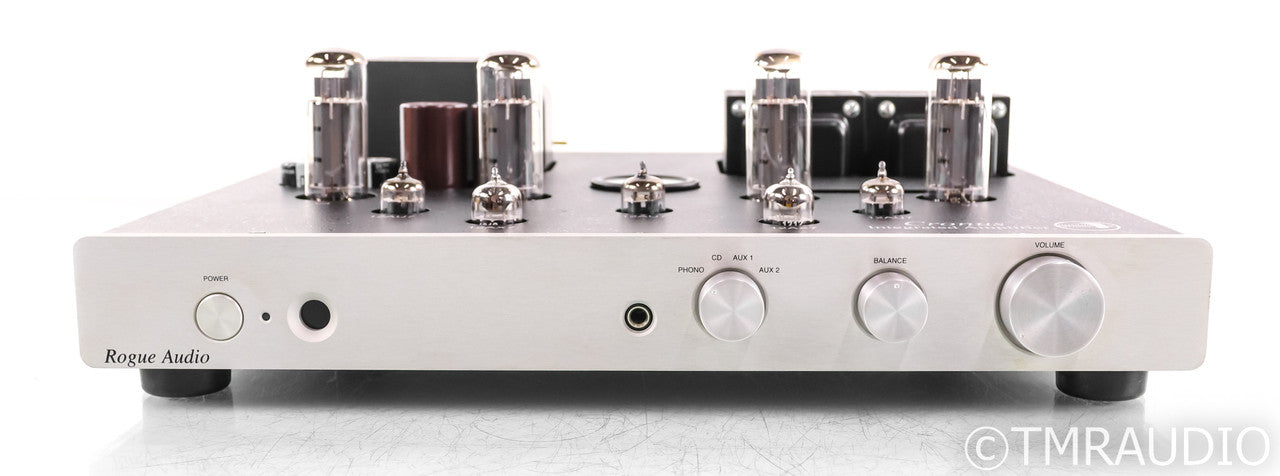 Rogue Audio Cronus Stereo Tube Integrated Amplifier; Silver; MM Phono