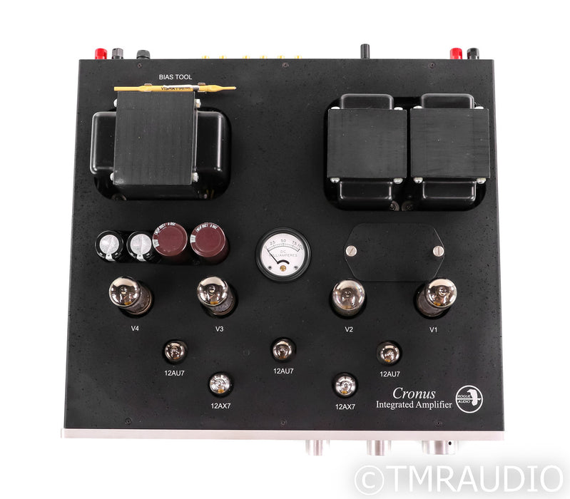 Rogue Audio Cronus Stereo Tube Integrated Amplifier; Silver; MM Phono