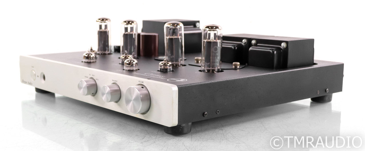 Rogue Audio Cronus Stereo Tube Integrated Amplifier; Silver; MM Phono