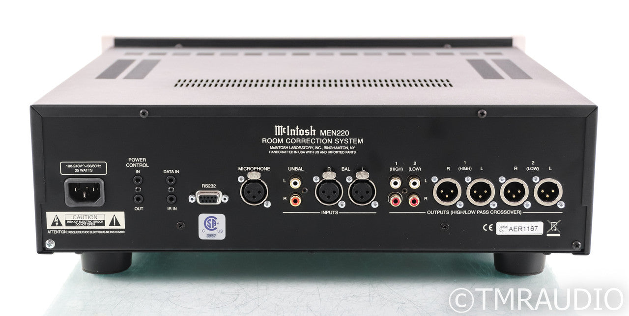 McIntosh MEN220 Stereo Room Correction System; Remote; MEN-220 RoomPerfect