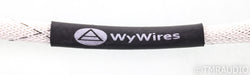 WyWires Platinum Series RCA Phono Cable; 1.5m Pair Interconnects