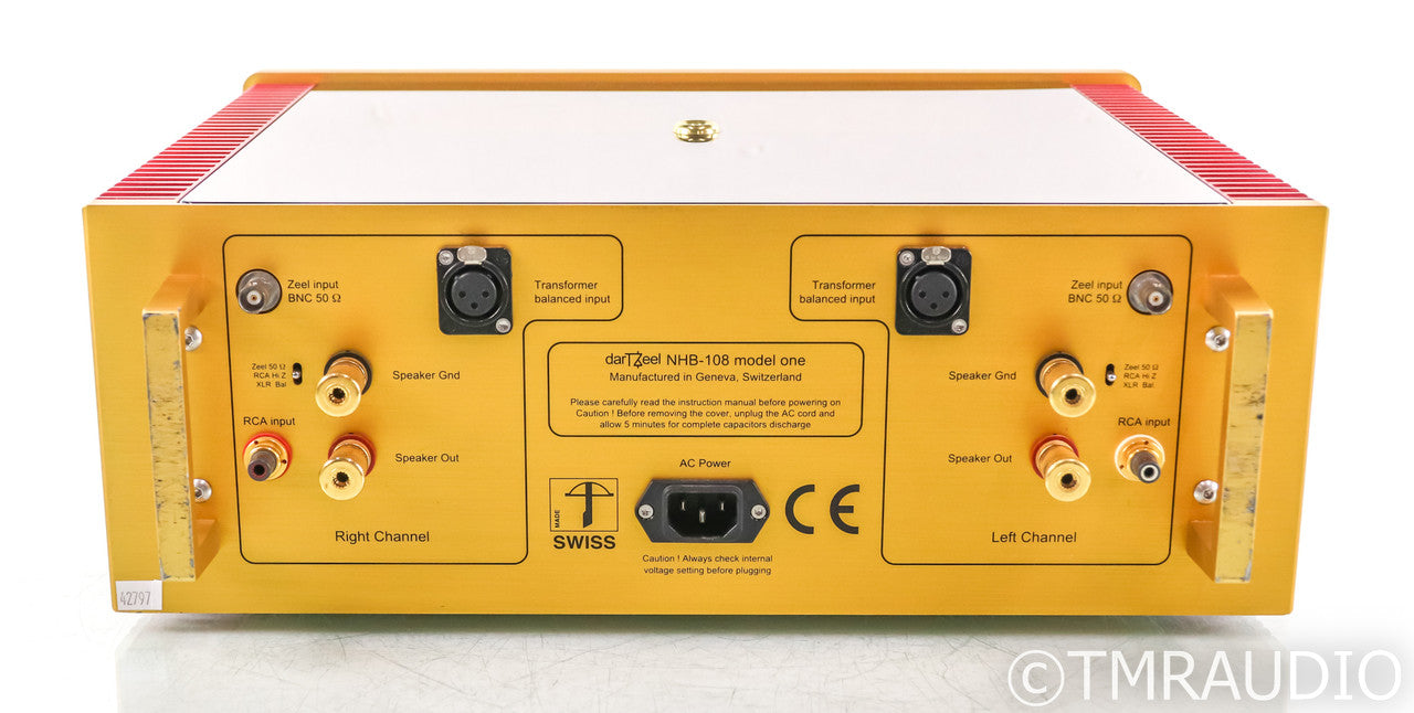 darTZeel NHB-108 Model One Stereo Power Amplifier; NHB108; Model 1