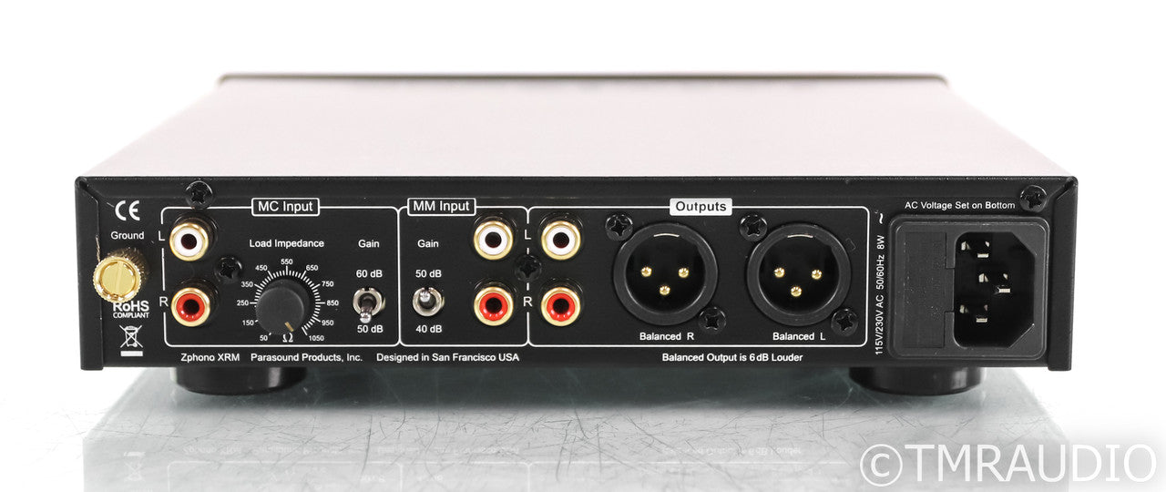 Parasound Zphono XRM MM / MC Phono Preamplifier