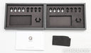Q Acoustics Concept 500 Floorstanding Speakers; Silver and Ebony Pair