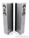 Q Acoustics Concept 500 Floorstanding Speakers; Silver and Ebony Pair